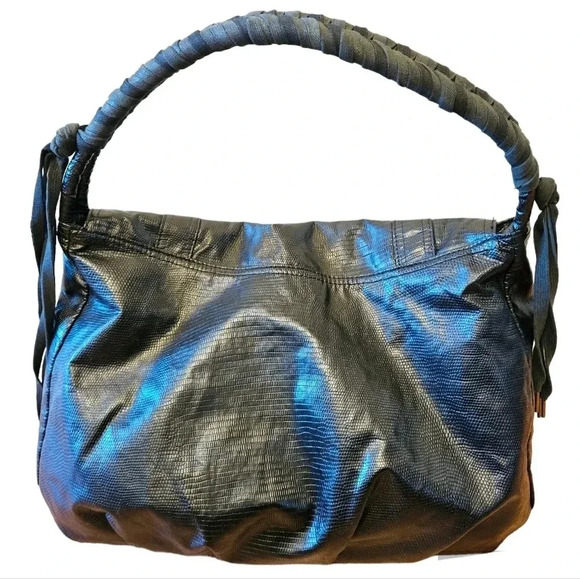 Matt and Nat Vegan  Leather Shoulder Bohemian Tote Bag Black. - Picture 10 of 14